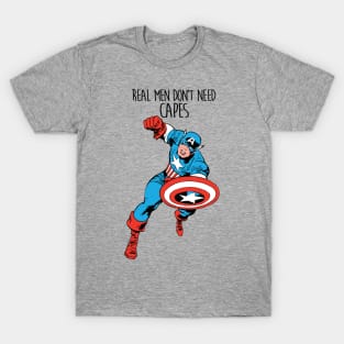 CAP - Real men T-Shirt